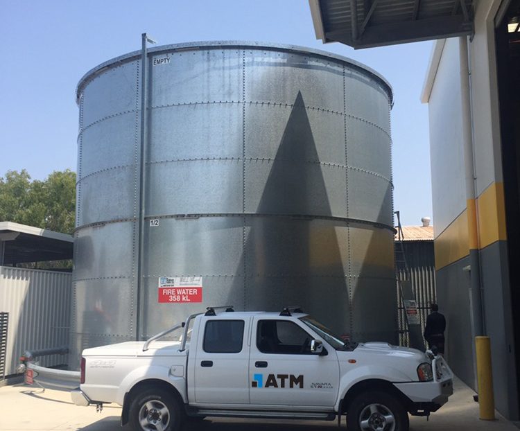 Fire Water Tank Repairs